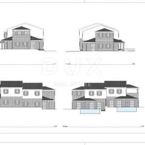 OTOK KRK, TRIBULJE- građevinsko zemljište 3946m2 s projektom