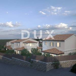 OTOK KRK, TRIBULJE- građevinsko zemljište 3946m2 s projektom