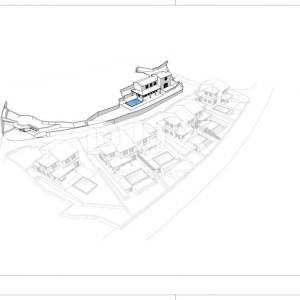 OTOK KRK, TRIBULJE- građevinsko zemljište 3946m2 s projektom