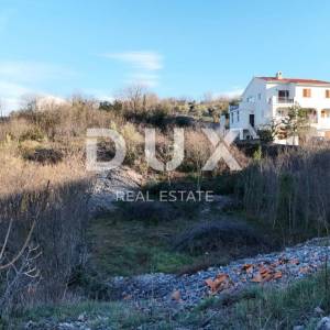 OTOK KRK, VRBNIK (centar) - Građevinsko zemljište + idejno rješenje unikatnog dizajna