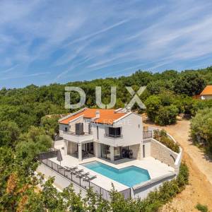 OTOK KRK, VRBNIK - Luksuzna kuća s bazenom u blizini mora