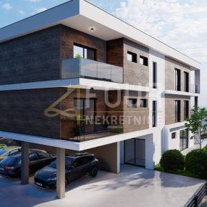 Otok Krk, Vrbnik, novogradnja, 95.95m2, 2s+db, velika terasa