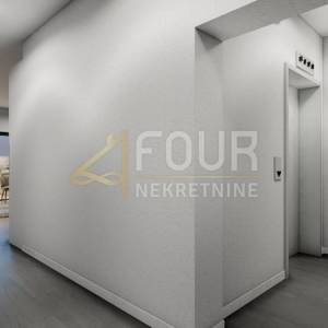 Otok Krk, Vrbnik, novogradnja, 111.30m2, 2s+db, terasa, okućnica i bazen