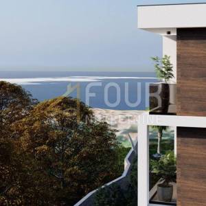 Otok Krk, Vrbnik, novogradnja, 111.30m2, 2s+db, terasa, okućnica i bazen