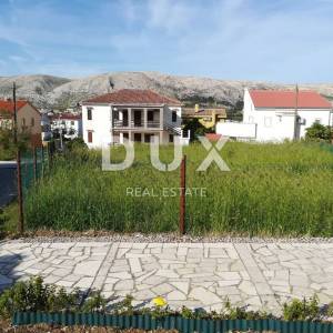 OTOK PAG - građevinsko, zemljište, 370 m2, pristup s asfalta