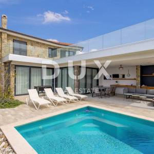 OTOK PAG, JAKIŠNICA - Luksuzna vila s pogledom na more, 240m2