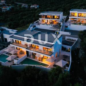 OTOK PAG, JAKIŠNICA - vrhunska moderna duplex vila s bazenom