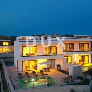 OTOK PAG, JAKIŠNICA - vrhunska duplex vila s bazenom
