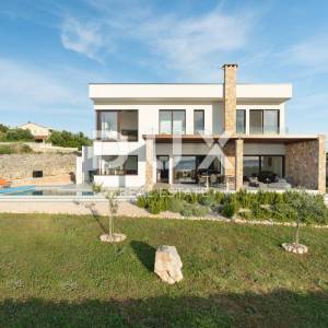 OTOK PAG, LUN - jedinstvena vila s bazenom na predivnoj lokaciji