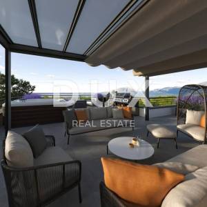 OTOK PAG, MANDRE - luxuzni 3s+db penthouse u visokokbalitetnoj novogradnji