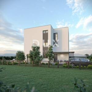 OTOK PAG, MANDRE, penthouse s pogledom na more u novogradnji