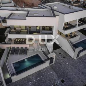 OTOK PAG, NOVALJA - Vila s 4 spavaće sobe, bazenom i saunom, 148,50m2