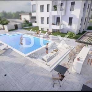 OTOK PAG, NOVALJA - zemljište s projektom za izgradnju stanova