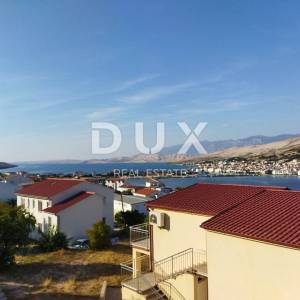 OTOK PAG, PAG - Dvojna kuća za adaptaciju s pogledom na more
