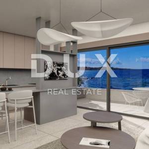 OTOK PAG, POVLJANA -  Ekskluzivan apartman na drugom katu sa krovnom terasom, 79,85m2