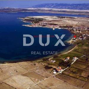 OTOK PAG, POVLJANA -  Ekskluzivan apartman na drugom katu sa krovnom terasom, 79,85m2