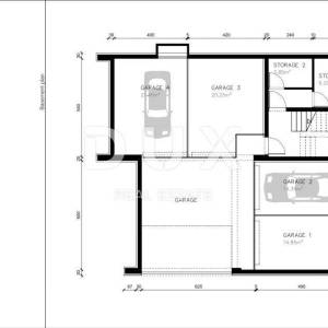 OTOK PAG, POVLJANA -  Ekskluzivan apartman na drugom katu sa krovnom terasom, 79,85m2