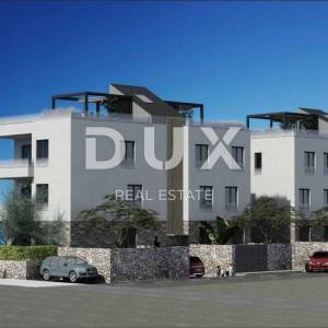 OTOK PAG, POVLJANA -  Ekskluzivan apartman na prvome katu, 10 metara od mora i plaže, 75,50m2
