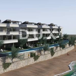 OTOK PAG, POVLJANA -  Ekskluzivan apartman na prvome katu, 10 metara od mora i plaže, 64,70m2