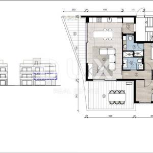 OTOK PAG, POVLJANA - Luksuzni dvosobni apartman s dva balkona i pogledom na more, 77,60m2