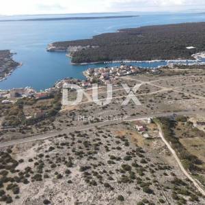 OTOK PAG, ŠIMUNI, građevinsko zemljište 200 m od mora, za obiteljsku kuću/ dvije manje zgrade/ villu/ kuće za iznajmljivanje sa...