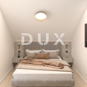 OTOK PAG, ŠIMUNI - moderni penthouse u vrhunskoj novogradnji, pogled more, krovna tersas