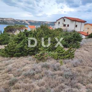 OTOK PAG-STARA NOVALJA građevinsko zemljište 4000m2 s pogledom na more