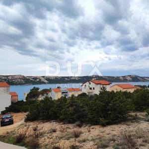 OTOK PAG-STARA NOVALJA građevinsko zemljište 4000m2 s pogledom na more