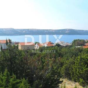 OTOK PAG-STARA NOVALJA građevinsko zemljište 4000m2 s pogledom na more