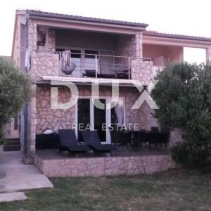 OTOK PAŠMAN, DOBROPOLJANA - Prekrasna dvojna kuća prvi red do mora!