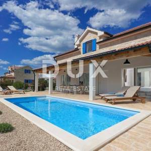 OTOK PAŠMAN - Vrhunska mediteranska kamena vila s bazenom!