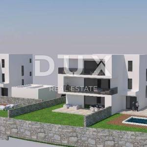OTOK RAB, BANJOL - Penthouse, garaža i panoramski pogled na more