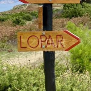 Otok Rab, Lopar, građevinsko zemljište, 1.092m2