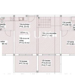 OTOK UGLJAN, UGLJAN - Penthouse 1. red od mora