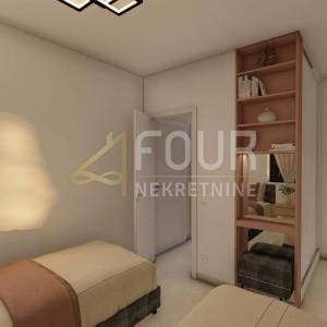 Otok Vir, novogradnja, 47.84m2, 2s+db, blizina mora 