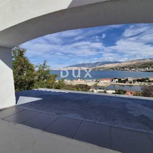 PAG, GRAD PAG - Prostrana kuća s panoramskim pogledom na more i Velebit