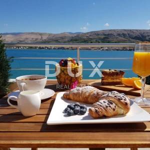 PAG -  hotel 278m2 prvi red do mora s panoramskim pogledom, HITNA PRODAJA