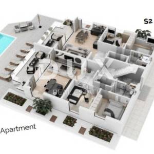 PAG, NOVALJA - apartman na prvom katu blizu mora