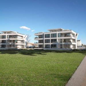 Pag, Novalja: Povljana, apartman, 47.53m2, pogled na more, novogradnja