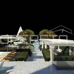 Pašman - građevinsko zemljište 1157 m², prvi red do mora