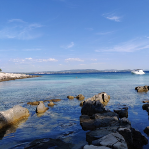 PAŠMAN, TKON- poljoprivredno zemljište 1166m2 s pogledom na more 200m od mora