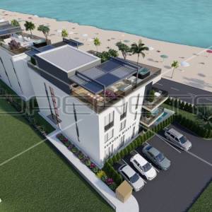 Penthouse u novogradnji prvi red do mora,  132m2 NKP, Sukošan
