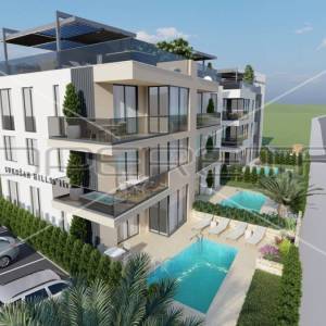 Penthouse u novogradnji prvi red do mora,  132m2 NKP, Sukošan
