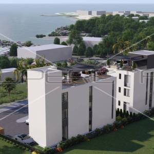 Penthouse u novogradnji prvi red do mora,  132m2 NKP, Sukošan
