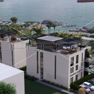 Penthouse u novogradnji prvi red do mora,  132m2 NKP, Sukošan
