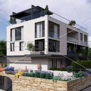Penthouse u novogradnji prvi red do mora,  249 m2 NKP, Sukošan
