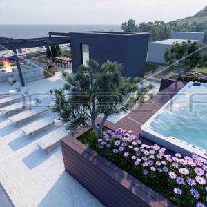 Penthouse u novogradnji prvi red do mora,  249 m2 NKP, Sukošan
