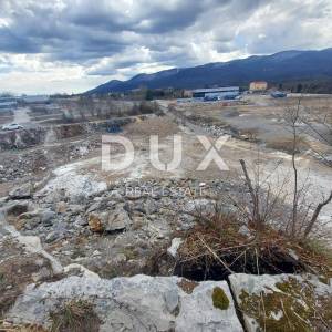 PERMANI - građevinski teren 1640 m2 za halu / poslovnu zgradu