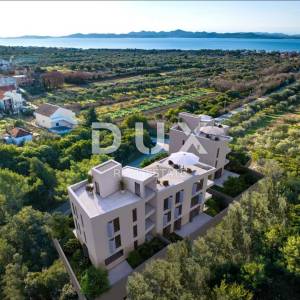 PETRČANE - Luksuzni dvosoban stan 89m² - Pogled na more!