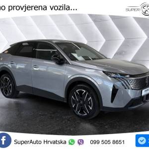 Peugeot 3008 1.2 Hybrid Aut. Allure 136 KS, ACC+LED+KAM+GR SJED+VIRT+ASIST